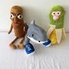 Tung C Toy Tralalero Tralala Shark Plush Doll Cute Plush Sharks Wear Blue Shoes Stuffed Pillow Toy Holiday Gifts