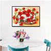 5D DIY Diamond Painting Flower Full Round Rhinestone Picture Diamond Embroidery