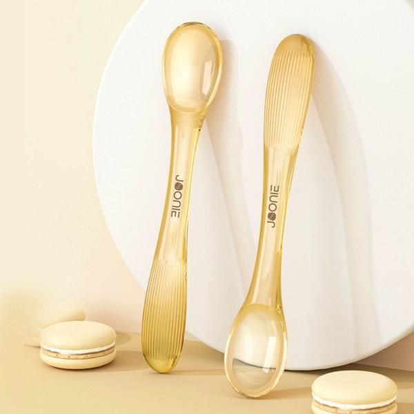 Zuni PPSU Early Baby Food Spoon + Case Set, Mixed Colors, 1 Set