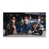 Moreart 1/64 Scale Miniature Figure & Bike Set MO222071 Model Girl Diorama Miniature Car [Parallel Import]