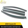 Дефлекторы боковых окон Encore GX, 3D Яркая полоса из нержавеющей стали, Декоративные наклейки, Аксессуары для 20 моделей
