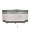 Camping Windbreak Green 366 x 152 x 152 cm Waterproof