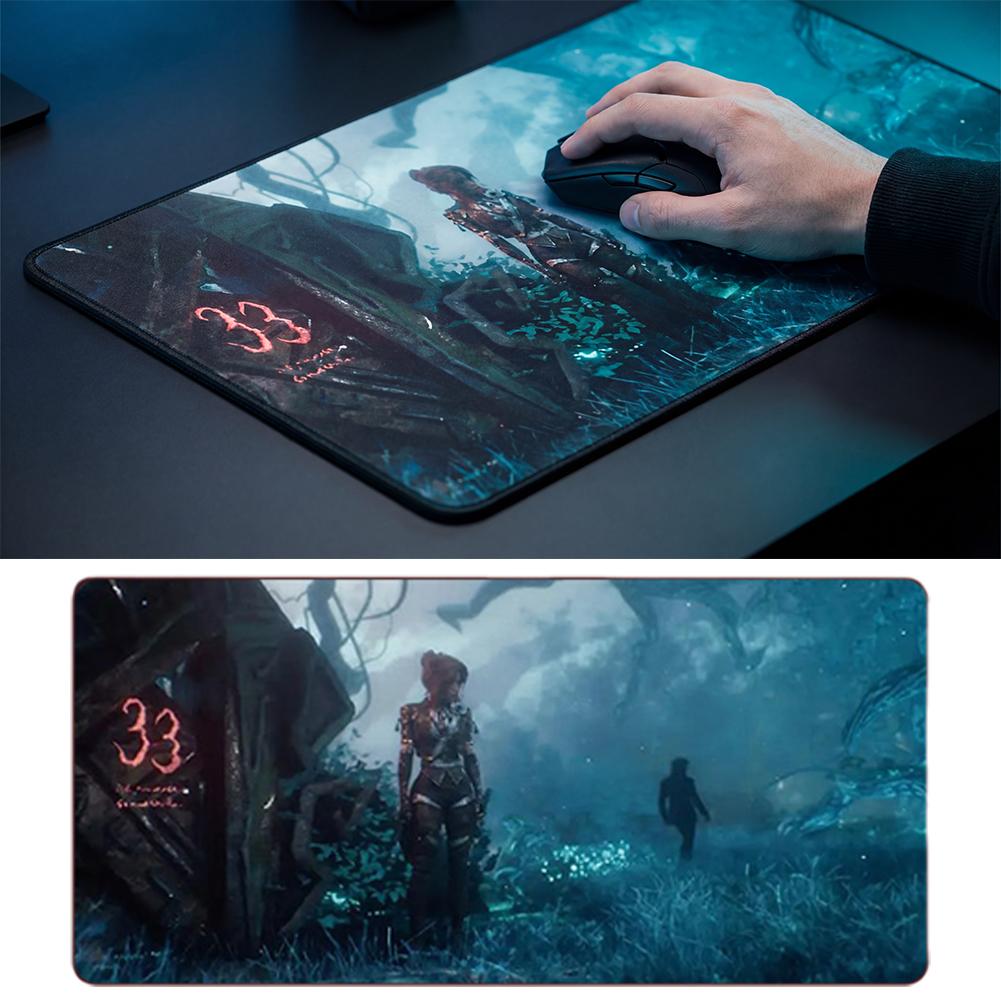 Горячая игра Clair Obscur Expedition 33 игровая Клавиатура Мышь Коврик 30*80/30*60см Большой Игровой Коврик для Мыши Настольный Коврик для ПК Игровые Аксессуары