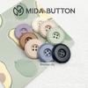 Spray Paint Resin Buttons: Men’s & Women's Coat, Windbreaker, Colored & Sweater 4-Hole Buttons Available