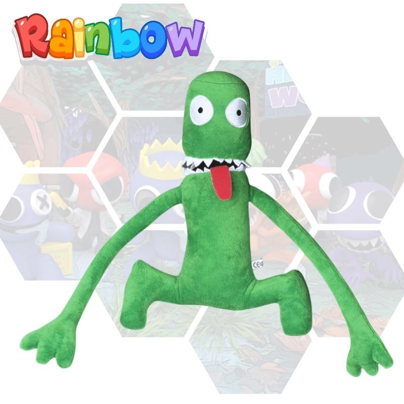 Очаровательная плюшевая игрушка Rainbow Friends Roblox2 с длинными зелеными руками, идеально подходящая для детей лет)