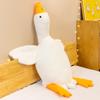 Big White Goose Plush Toy Children's Pillow Floor Push Doll Valentine's Day Gift Doll