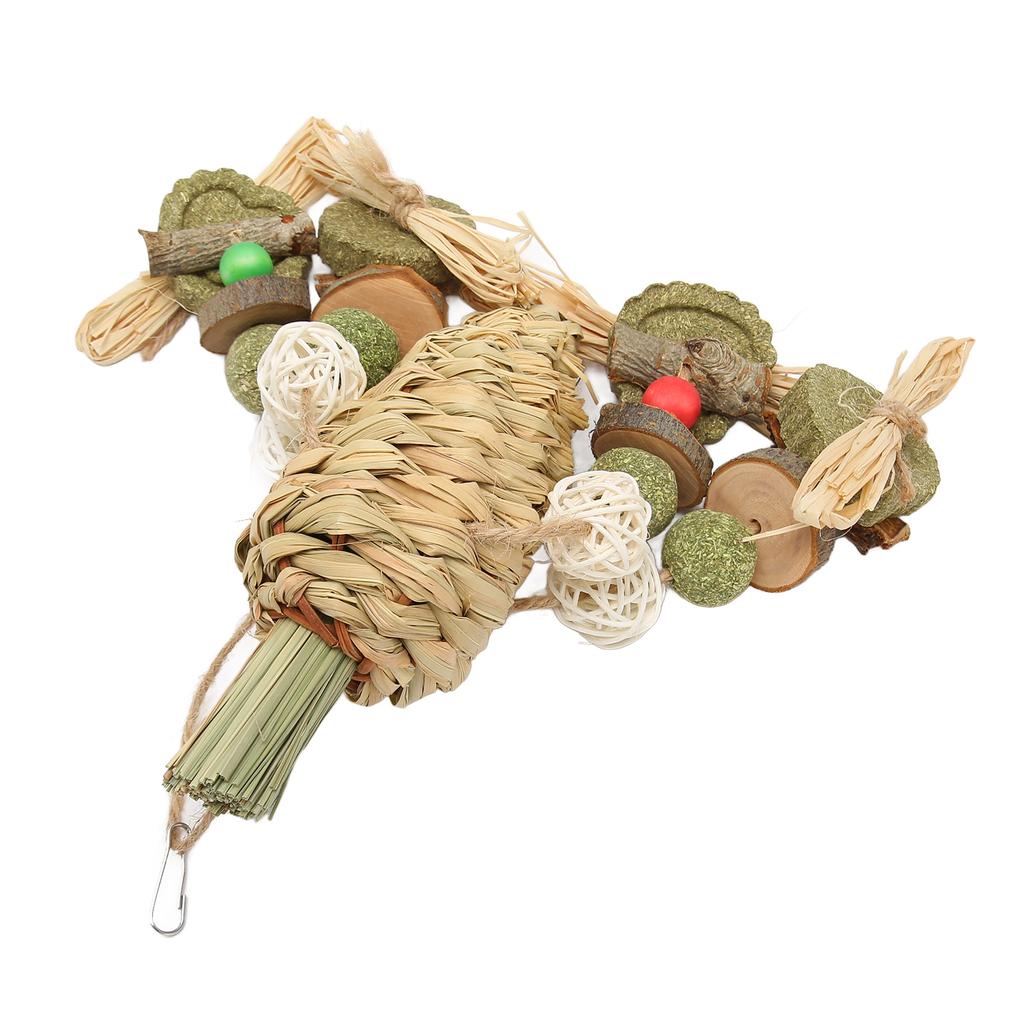 Игрушки для жевания кроликов, веселые, красочные, ручная работа, избавляют от скуки, игрушки для жевания маленьких домашних животных для хомяка, Гвинеи