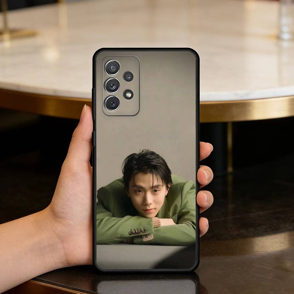 4A Jump L-Legend Phone Case For Samsung Galaxy A73,A72,A71,A70,A53,A52,A51,Soft Silicone Black Cover