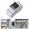 Multifunctional Overvoltage Protector with Voltage Current Display 3 Display Voltage Protector for Home & Office Safety