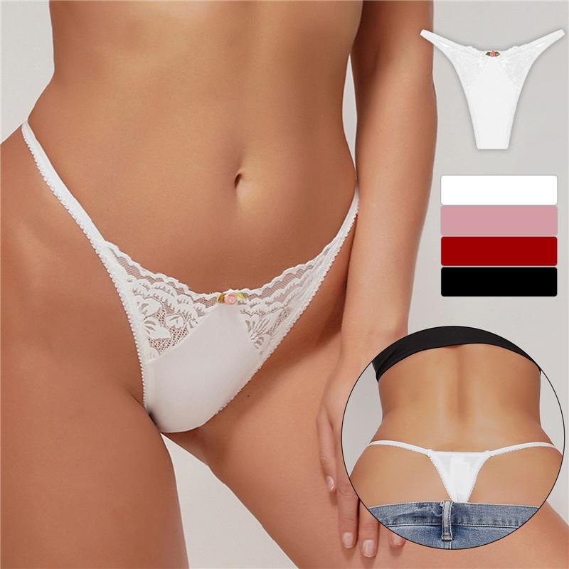 Women Panties Europe Lace Thong\t\t\t The United States Models Non-Marking Simple Ladies Comfortable