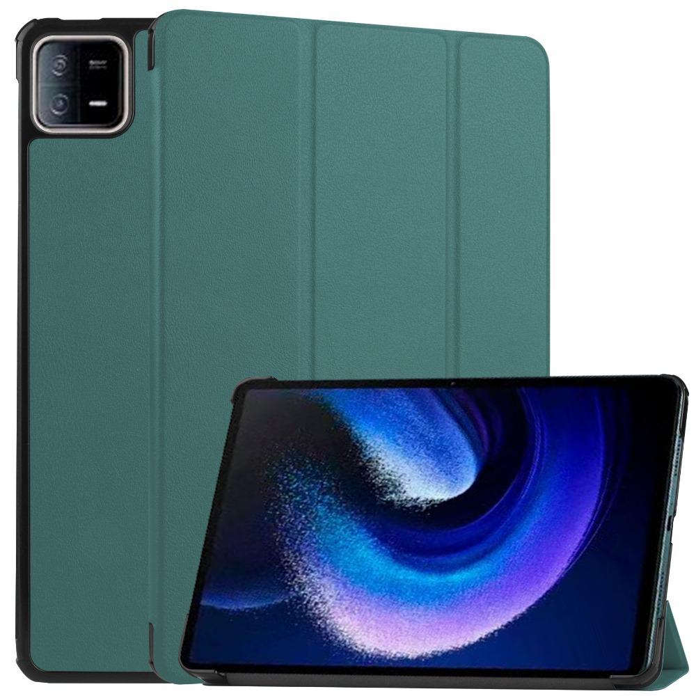 Чехол для планшета Xiaomi Pad 6 2023, трехскладной защитный чехол из ПУ кожи с ремешком для руки для Xiaomi Pad 6 2023