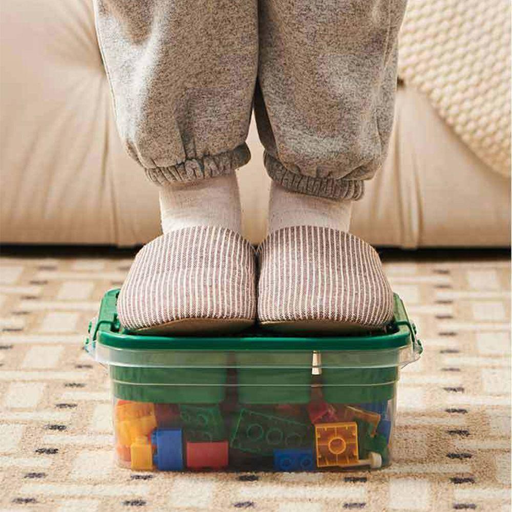 Stackable Children's Toy Organizer Transparent Particle Holder Sealed Storage Jars  Household