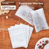 SHUANG YU Non-Woven Filter Bags, Tea Bags, Herbal  Bags, Marinade Bags, 100 Disposable Decoction Bags, Seasoning Bags, Drawstring Style