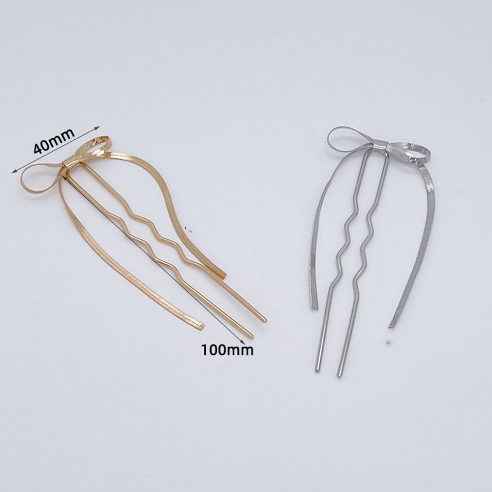 For Women Disk Hair Cheongsam Headwear Hair Fork Hair Accessories Bow Hair Stick U Shaped Hairpin