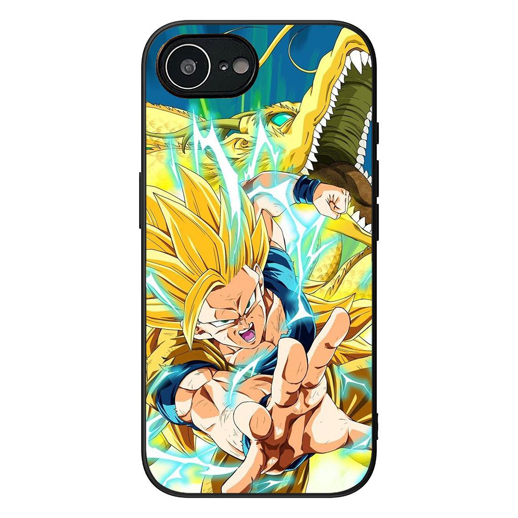 Cover for Samsung Galaxy S25 S24 S23 FE Plus Ultra S7 Edge A16 A15 5G s25+ Coque Phone Case Super Dragon Son Gokus Ball Vegeta