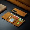 Противоударный кожаный чехол для мобильного телефона Samsung Galaxy Z Fold 4 5g Fold4 Fold3 Fold 3 Сумка-кошелек с магнитной подставкой для телефона