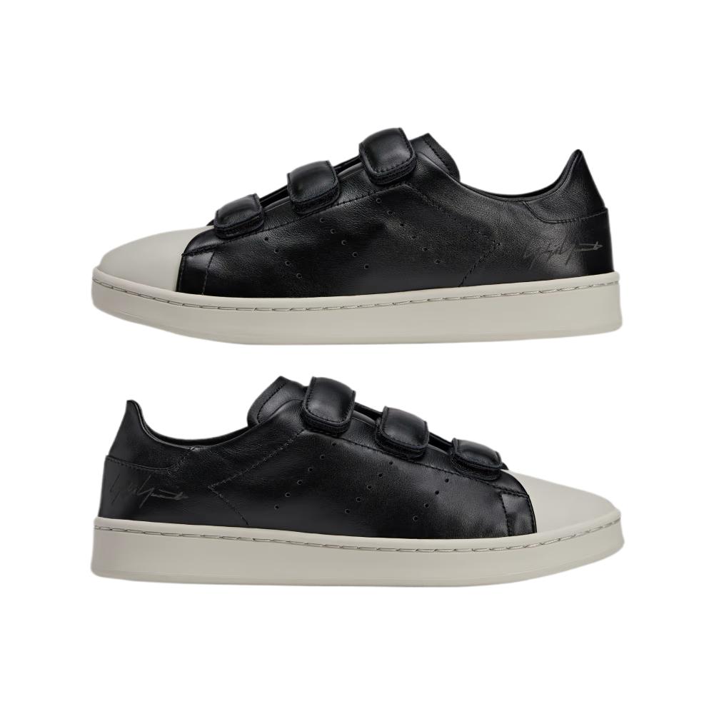 Adidas Y-3 Stan Smith Hook & Loop Black Talc Unisex Sneakers JQ5001