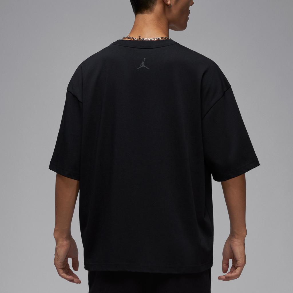 Jordan Футболка мужская из хлопка свободного кроя с коротким рукавом с логотипом Flight Essentials HQ8936010