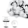 30pcs Door Trim Panel Retainer Clips for GM Chevrolet Saab Hummer H2 Equinox Camaro GMC Cadillac ATS CTS SRX 11519031