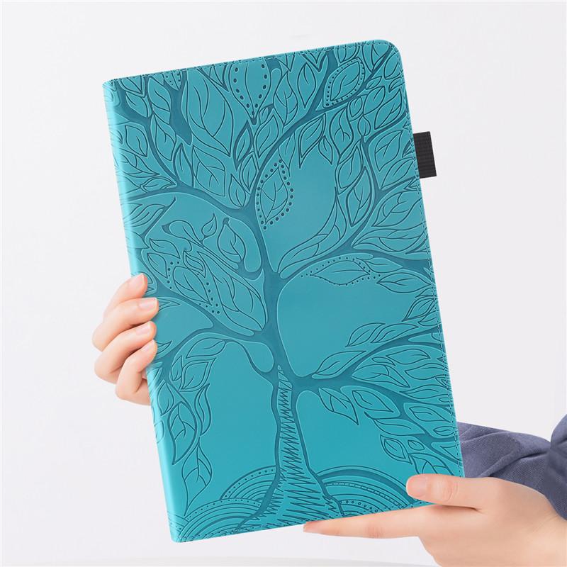 Чехол для планшета Funda For Honor Pad X9 Case 11,5 дюймов 2023 Imprinted Tree Wallet Stand Back Silicone Shell For Honor Pad X8 Pro X9 Tablet Cover