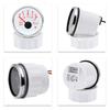 7 Color Light Pointer 52mm Oil Pressure Gauge with Sensor Alarm 0-5Bar,0-10Bar Oil Press Meter Indicator for Car Boat Yacht