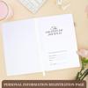 Utron Gratitude Journal, 5.5"x8.2" Journal with Prompts, Affirmation Journal with Pencil Socket, Undated Daily Gratitude Journal, Personal Organizers