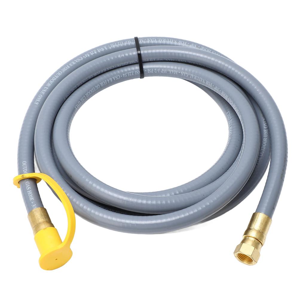 3.66m 3/8in RV Gasoline Extension Hose Fittings Quick Connect Gasoline Tank Gas Line Hose with Male 