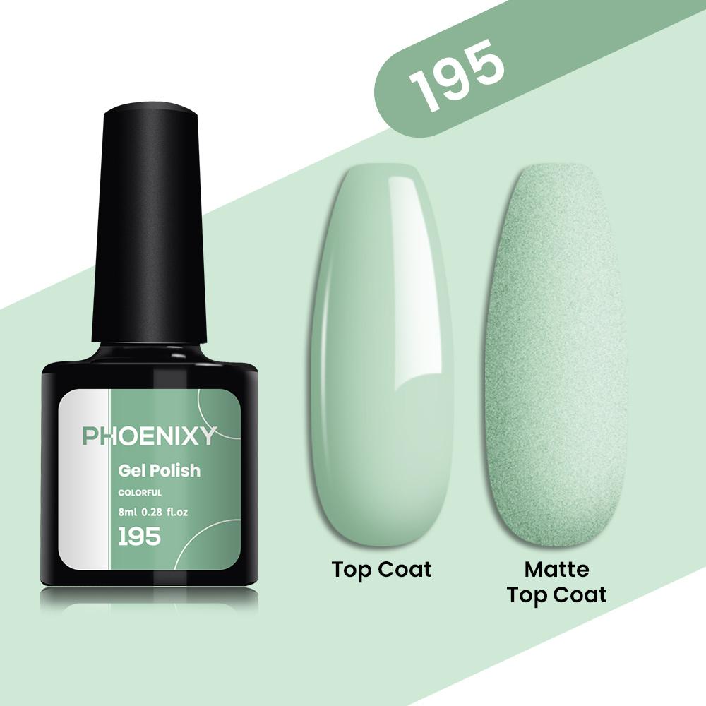 PHOENIXY, 8 мл, однотонный гель-лак для ногтей, замачиваемый цветной гель телесного цвета, розовый, фиолетовый, долговечный лак для ногтей, УФ-светодиодный лак для дизайна ногтей
