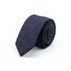 Adjustable Jean Fabric Tie Narrow Retro Cravat Simple Denim Men Necktie  Suit Accessories