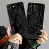 Чехол для Samsung Galaxy A20 A13 A06 A05 A17 A04 A40 A16 A30 A15 A50 A10 A12 A70 Черный Мягкий Чехол для Телефона Dragon Ball Vegeta Son
