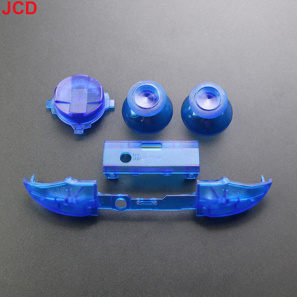 5in1 For Xbox Series X S Controller  LB RB Button Strip Middle BaffleStrip Cross Direction Keys Analog Joystick Cap D-Pad Button