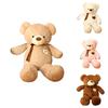 Genuine Teddy Bear Plushie With Silk Ribbon Perfect Gift For Baby Showers And Birthdays