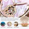 OUPINKE Ladies Watch Fully Automatic Mechanical Watch Waterproof Diamond Inlaid High-end Watch