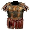 Medieval Roman Muscle Cuirass, Shoulder , Knight's Breastplate with Skirt