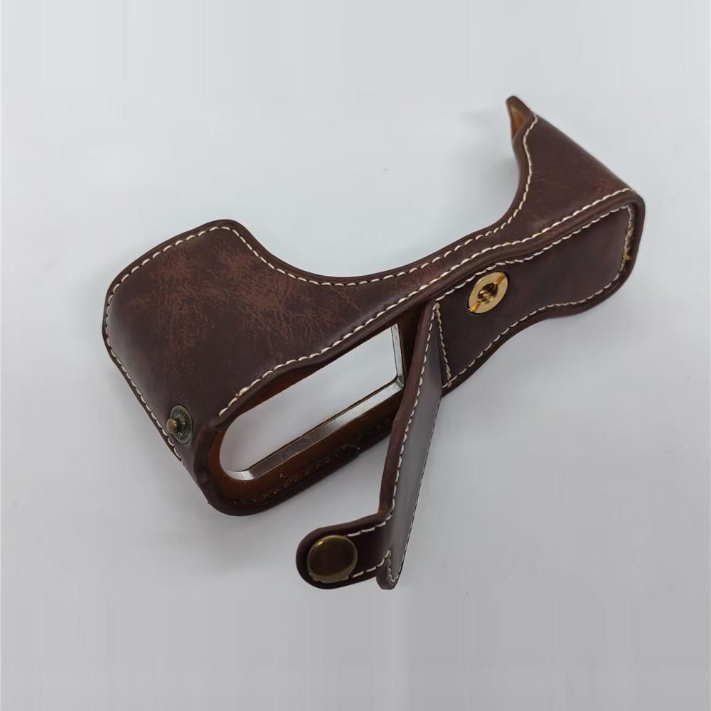 Получехол из ПУ кожи для камеры Panasonic Lumix DMC-GX80 DMC-GX85 GX80 GX85 с открывающимся дном