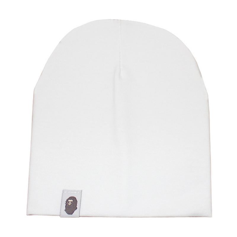 Новая детская уличная танцевальная хип-хоп шапка хлопковая шапочка весна осень малыша шапка для мальчиков и девочек зимняя теплая однотонная полосатая детская шапка