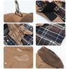 High Collar Dog Coat, Padded Cold Season Outerwear with Soft Lining and Snap Front for Outdoor Use and Day Use