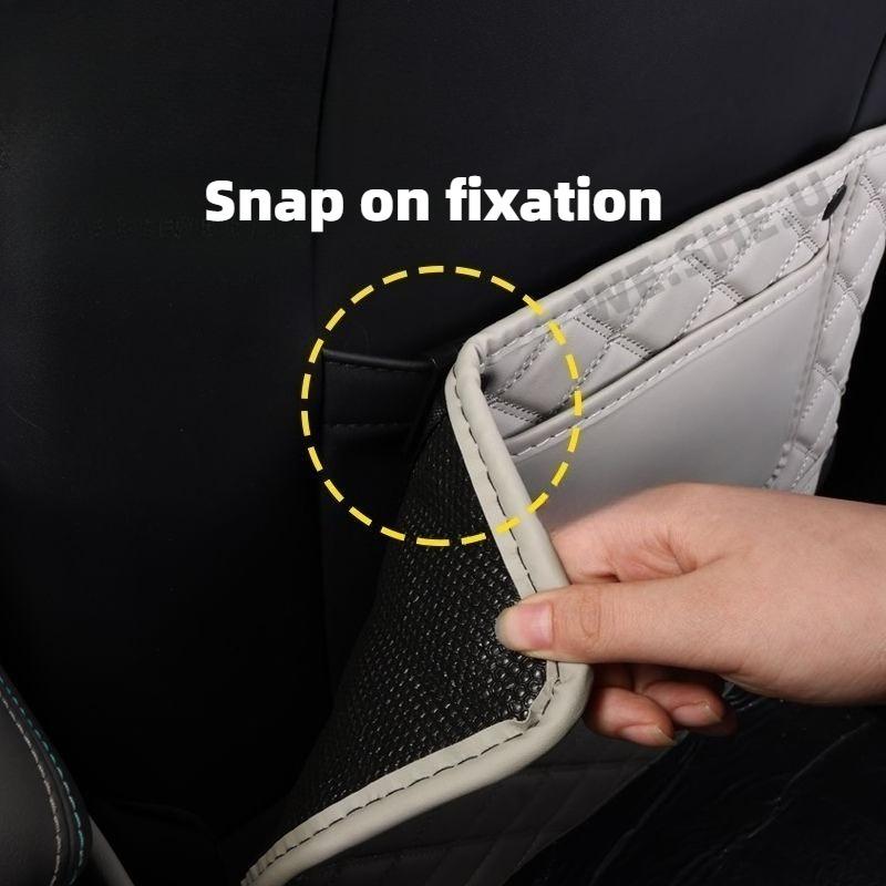 For BYD Dolphin 2026 Car Specialized Kick Mat Front Seat Back Pad Rear Row Anti Kick Mat Dirt Resistant Auto Interior Protective