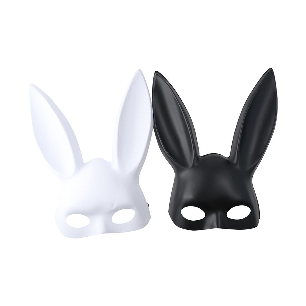 Decoration Gifts Party accessories Bunny Mask Women Half Mask Rabbit Ears Mask Halloween Mask