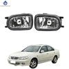 Fog Lights For Nissan Almera Sunny 2000 2001 2002 2003 2004  Fog Light Fog Lamp Headlight Clear Lens Pair Bumper Lights