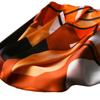 Geometric Color Matching Simulation Silk 70 Small Square Scarf Printed Silk Scarf Women'S Thin Scarf Sunscreen Headscarf