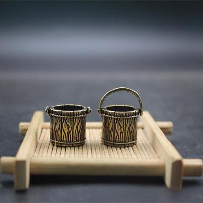 Подвеска-брелок для автомобиля с латунным благословением - портативное медное настольное украшение для мужчин и женщин