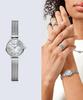 Bering Women's Classic Mini Watch, Silver Mesh Strap 11022-004