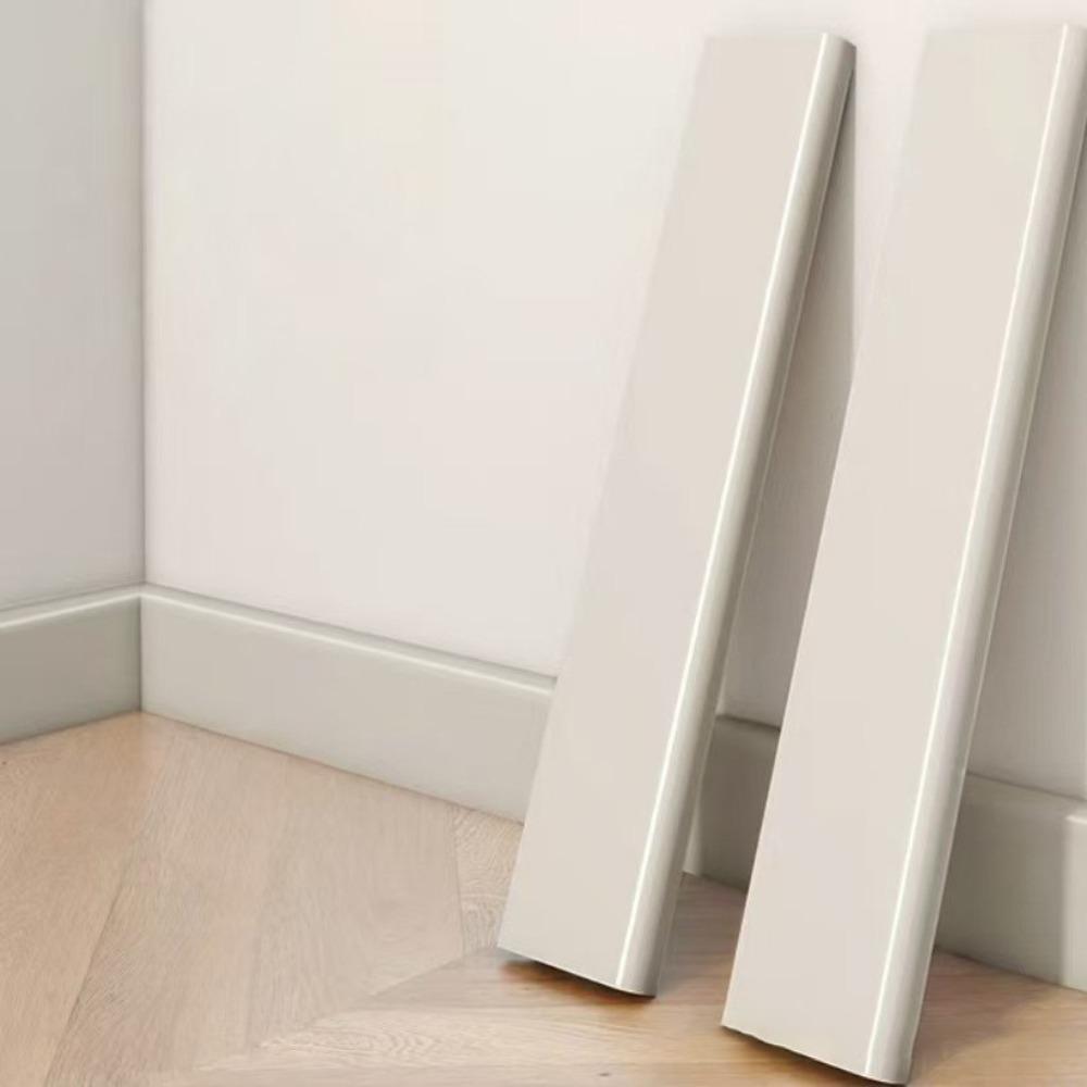 DIY 1 м/рулон Плинтус Самоклеящаяся Утолщенная Настенная Отделка Плинтуса Мягкие Противоударные Декоративные Полосы для Гостиной