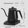 27oz Gooseneck Electric Kettle for Coffee Tea Boiling Water One Click 92 Celsius  Temperature Auto Shut Off
