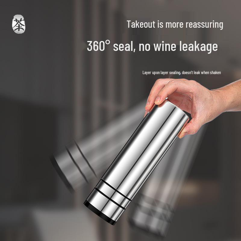 Новая термокружка из нержавеющей стали 316 с крышкой быстрого открытия и ситечком для чая