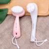 Cleansing Brush Soft Hair Makeup Remover Cleaner Pores To Blackhead Lanyard Arched Wash Brush Facial Brush