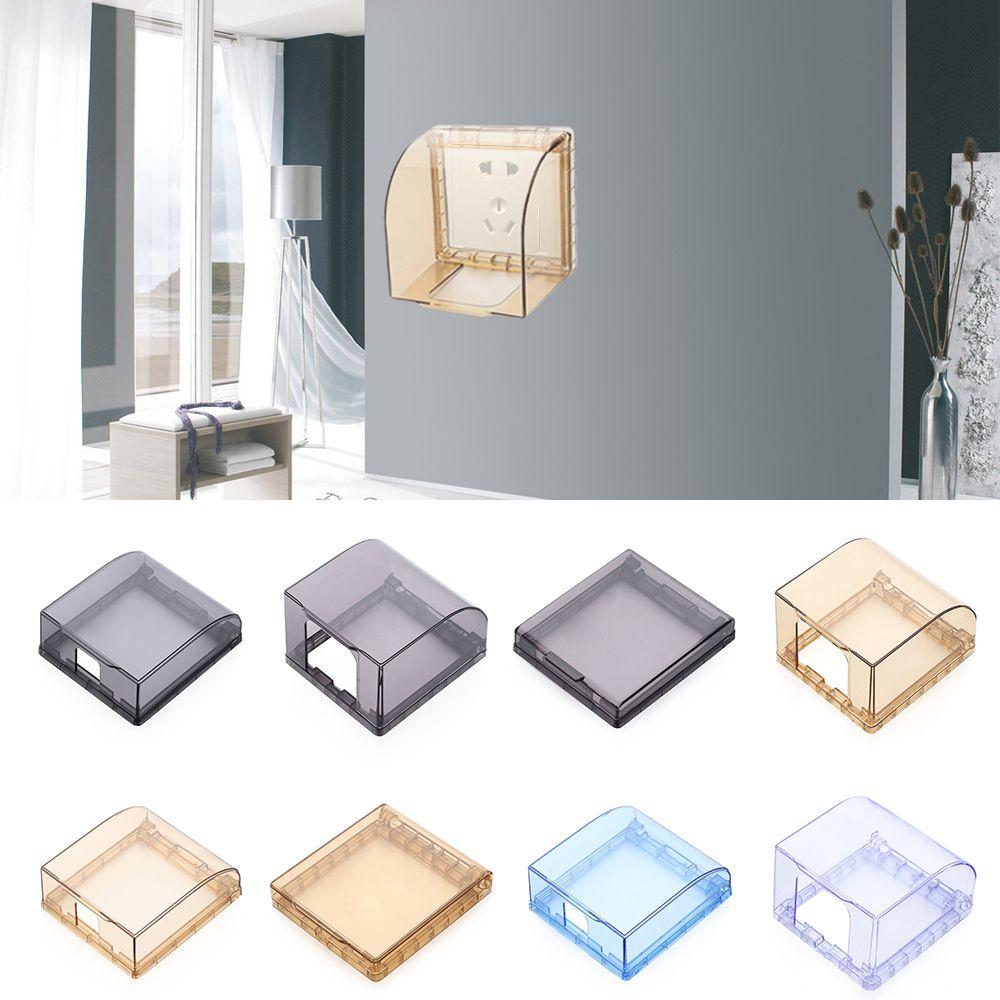 Protection Socket Wall Socket Waterproof Box Switch Protective Cover Electric Plug Cover