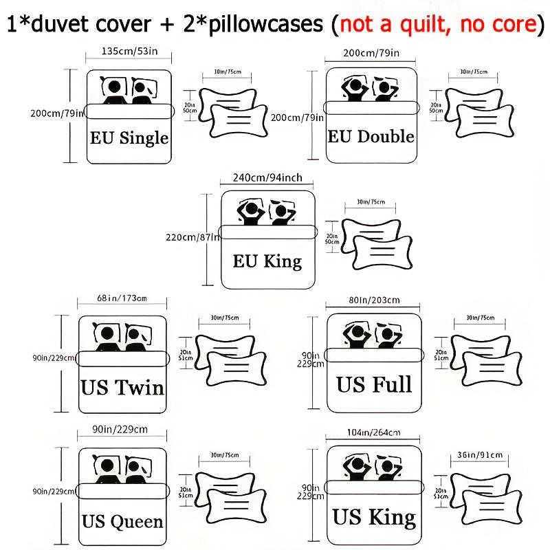 3D Cute Purple Plush Heart Pattern Duvet Cover Set, Breathable 100% Polyester Bedding with Zipper, Machine Washable