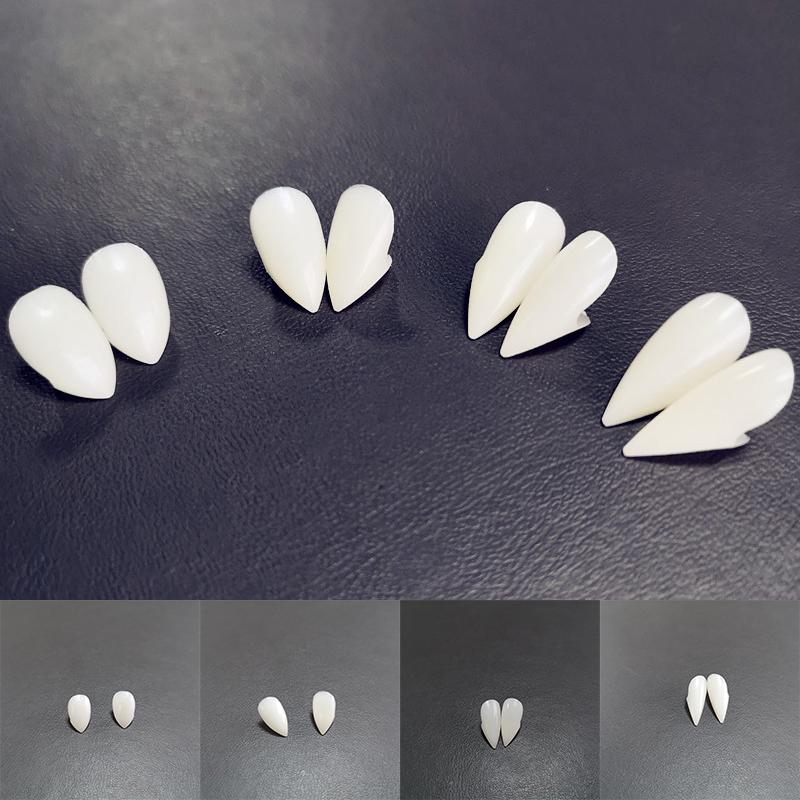 Леденящий кровь вампир, оборотни, клыки, поддельные зубные протезы, костюм на Хэллоуин